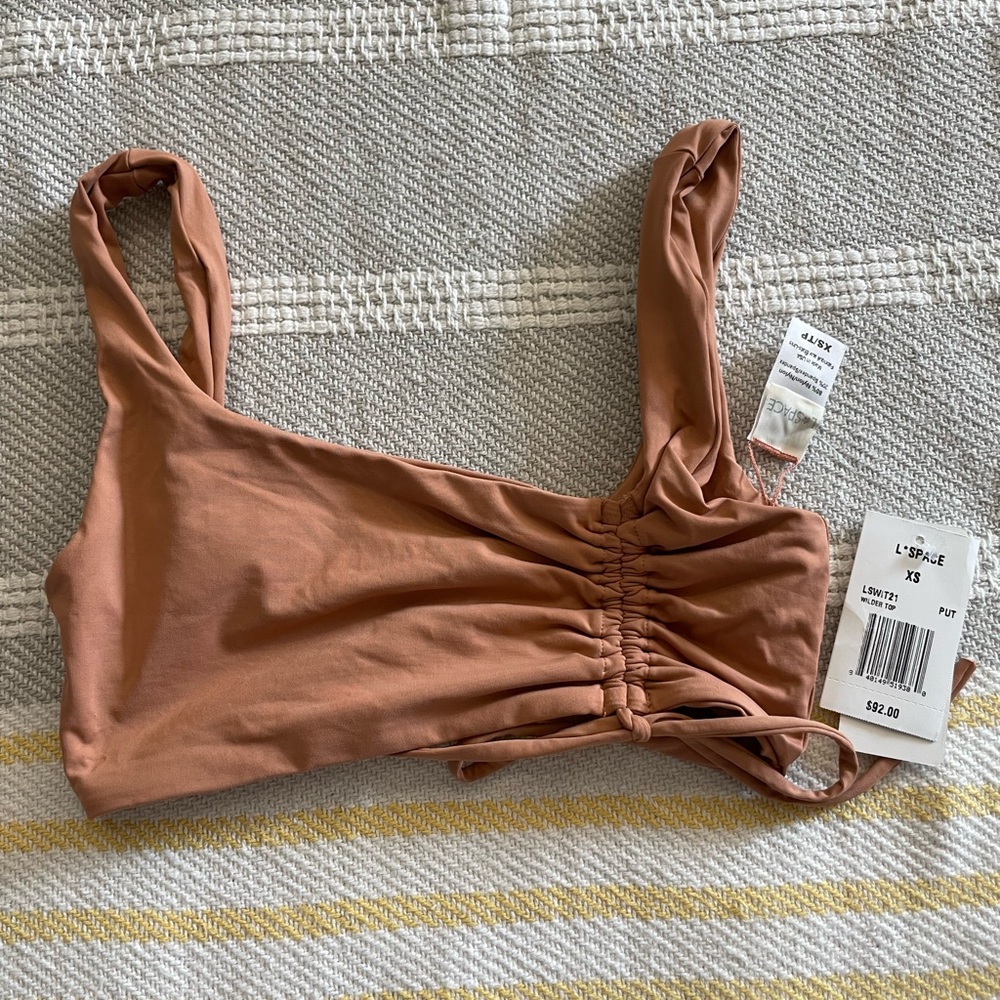NWT L*Space Wilder Top Putty. Size XS.
